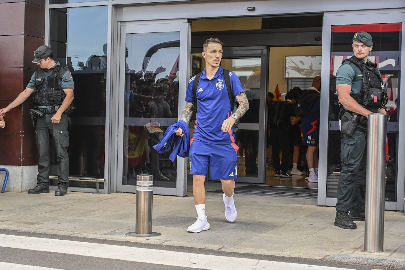 Badajoz recibe a la selección española, en imágenes (II)