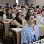 Los exámenes de la EBAU en Cáceres, en imágenes