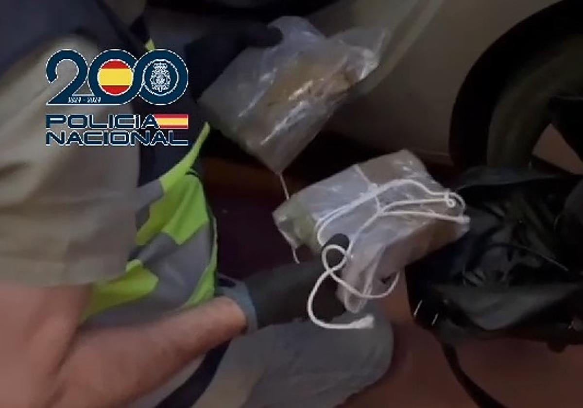 Golpe al tráfico de droga en Badajoz: cuatro detenidos con más de dos kilos de heroína