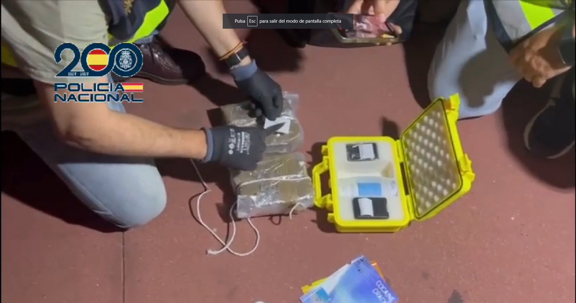 Fotos | Así ha sido la operación &#039;Brunete&#039; de la Policía Nacional en Badajoz