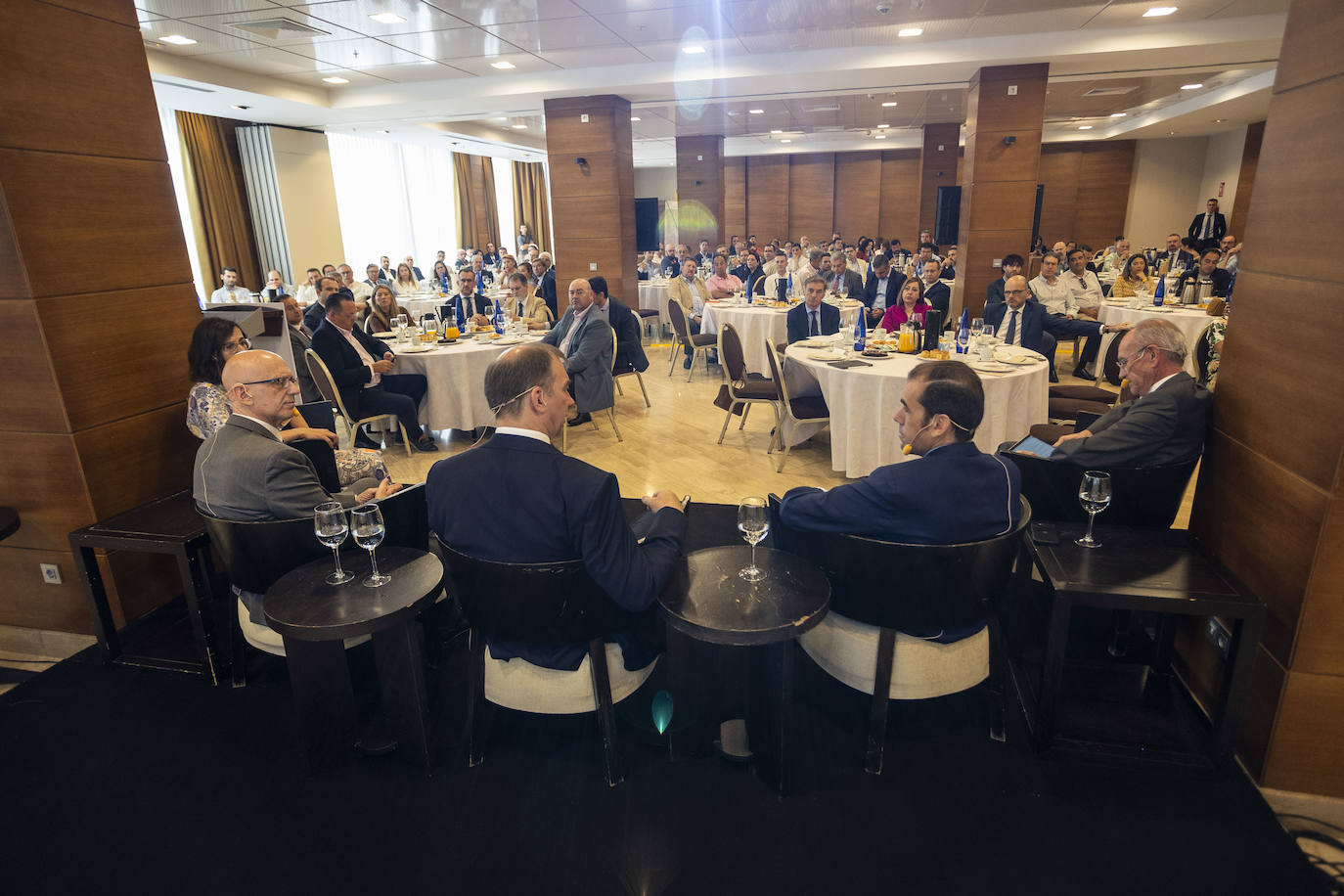 Ambiente del Foro-Santander de perspectivas empresariales