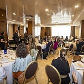 Ambiente del Foro-Santander de perspectivas empresariales