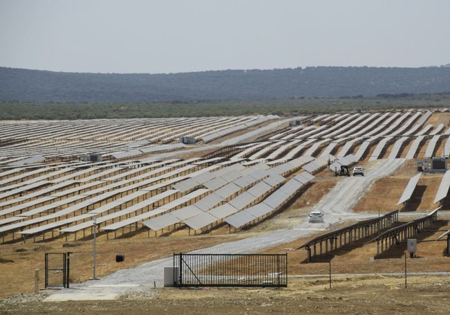 La planta fotovoltaica Francisco Pizarro, cerca de Trujillo, es la más grande de Europa.