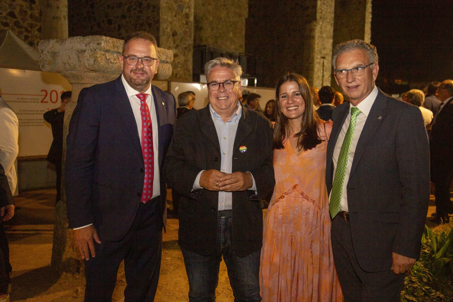 Antonio Rodríguez Osuna, Nacho Sánchez, Isabel Gil Rosiña y José Luis Quintana