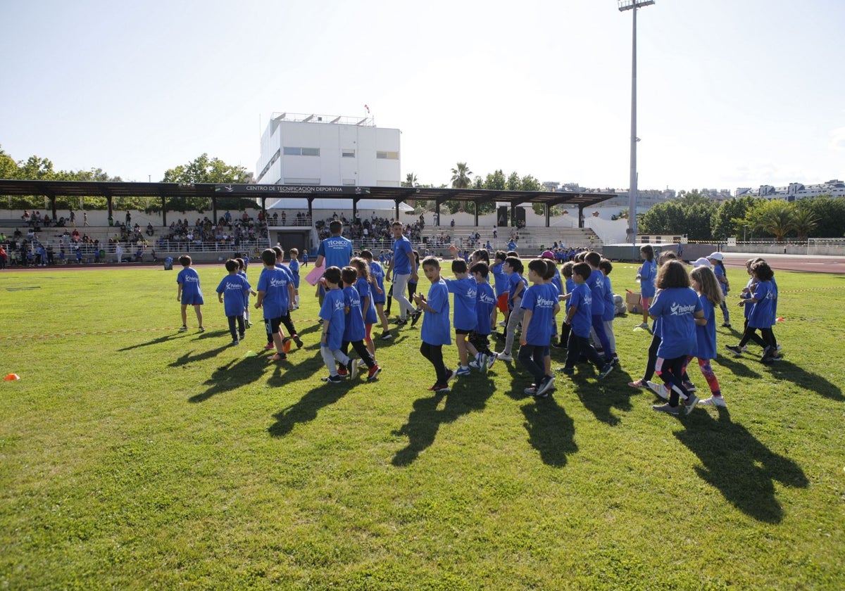 Escuelas deportivas de Cáceres en una imagen de archivo.