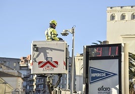 Nueve cámaras más vigilarán el tráfico en otras 25 calles de Badajoz