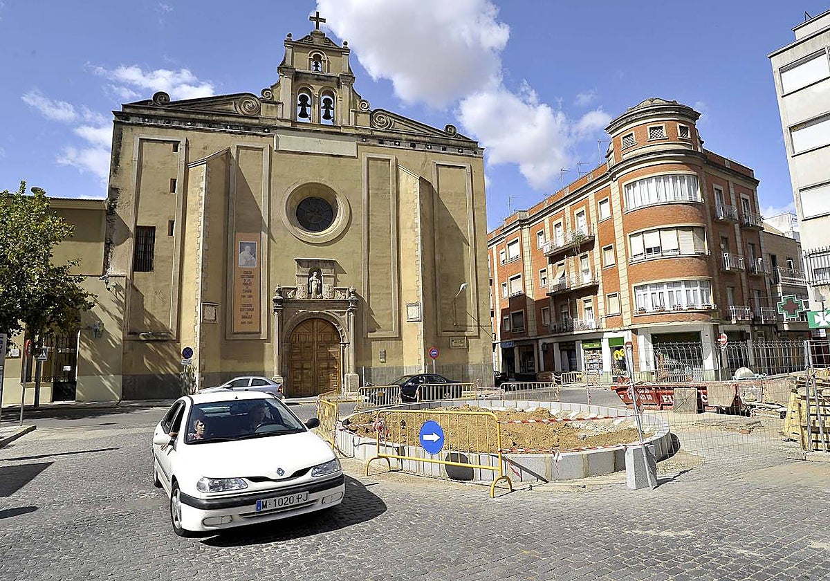 La plaza de Santo Domingo.