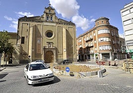 La plaza de Santo Domingo.