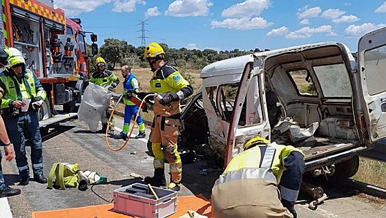 Las muertes en accidentes de tráfico en Extremadura se reducen a la mitad respecto al pasado año