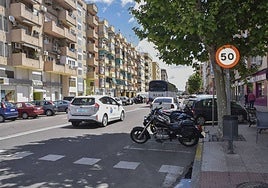 La avenida Ricardo Carapeto.