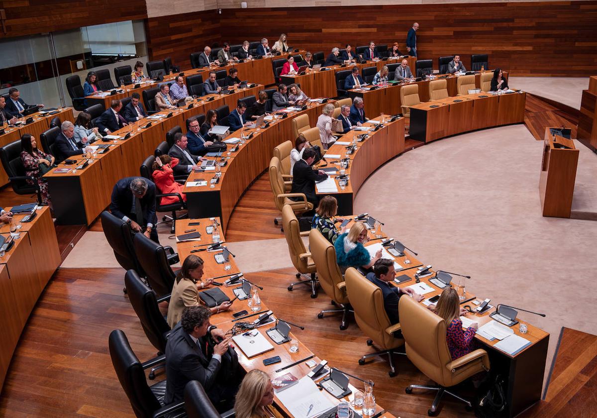 PP y Vox mantienen sus discrepancias en la Asamblea sobre el regadío de Tierra de Barros