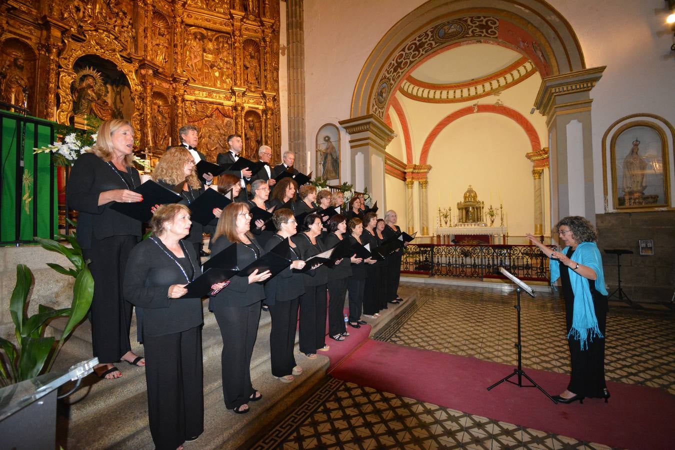 Seis grupos unieron sus voces en el encuentro de corales Juan Ignacio Márquez