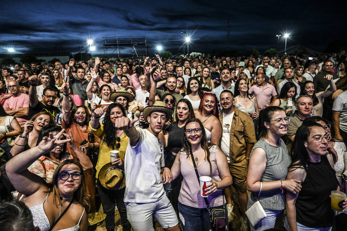 Concierto de Camela en Badajoz, en imágenes