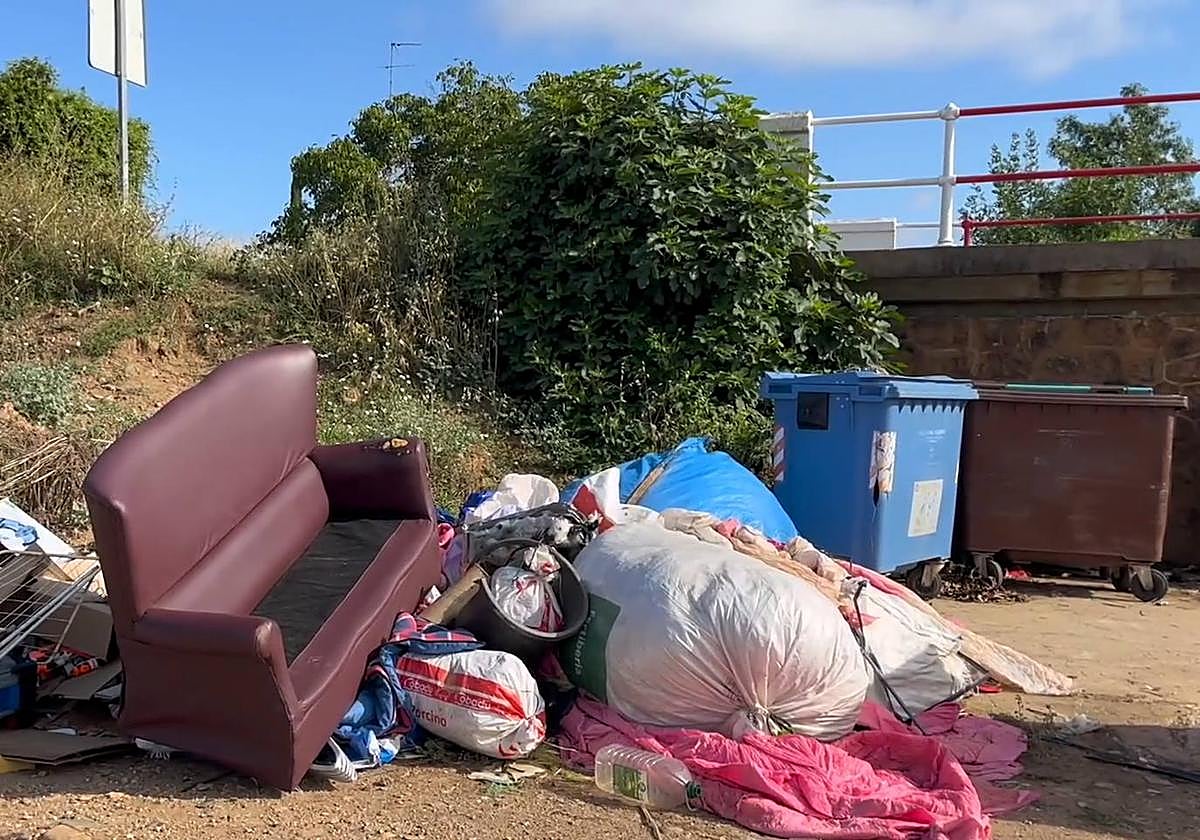 Vertedero en Carrión