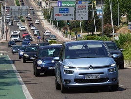 Travesía de la autovía Madrid-Badajoz a su paso por Badajoz