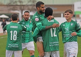 Benji Núñez celebra un gol la pasada campaña.