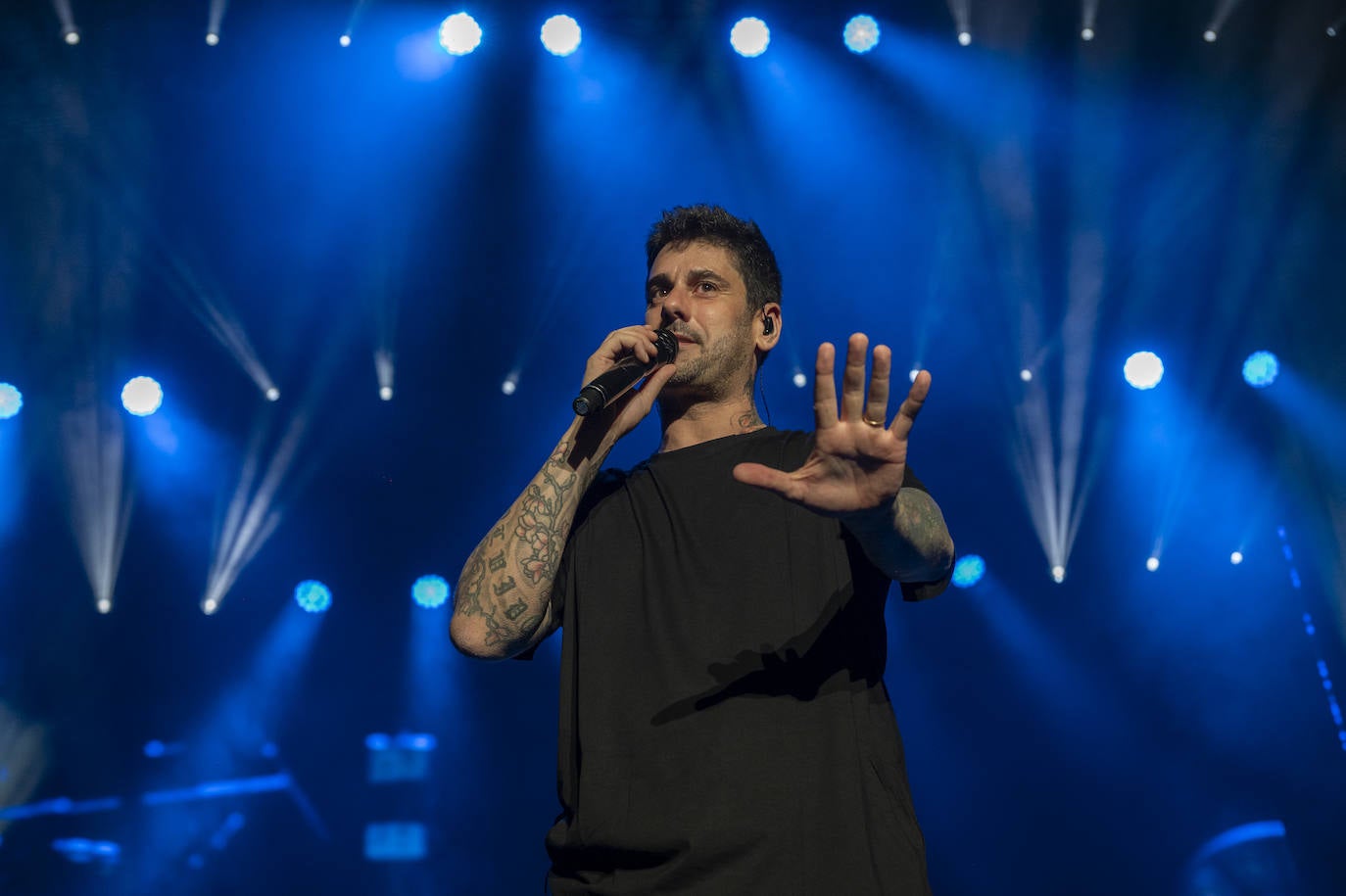 Las mejores fotos del concierto de Melendi en Badajoz