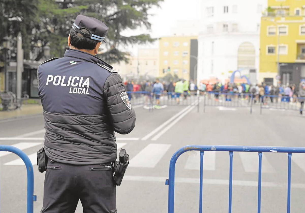 Agente de la Policía Local en Badajoz