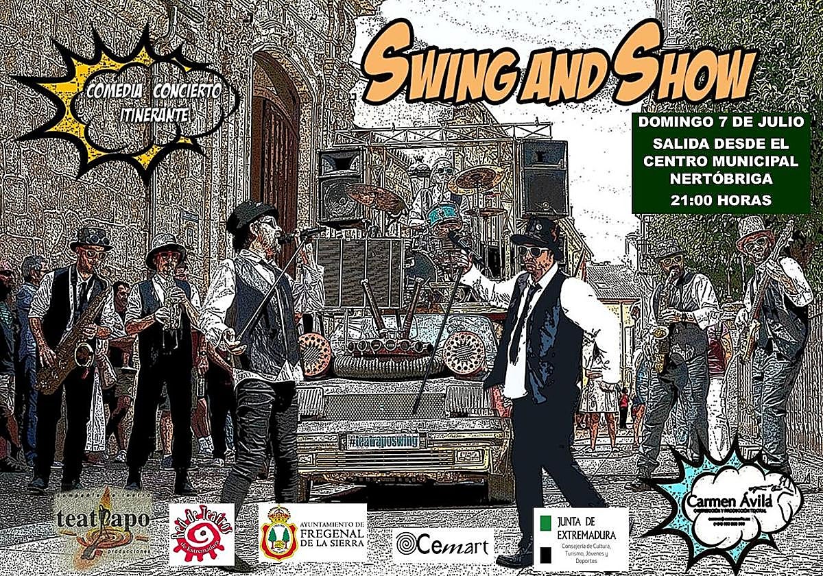 La música y el humor de Swing and Show llegan a Fregenal de la Sierra