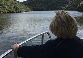 Navegando por el río Ponsul hacia Castelo Branco.