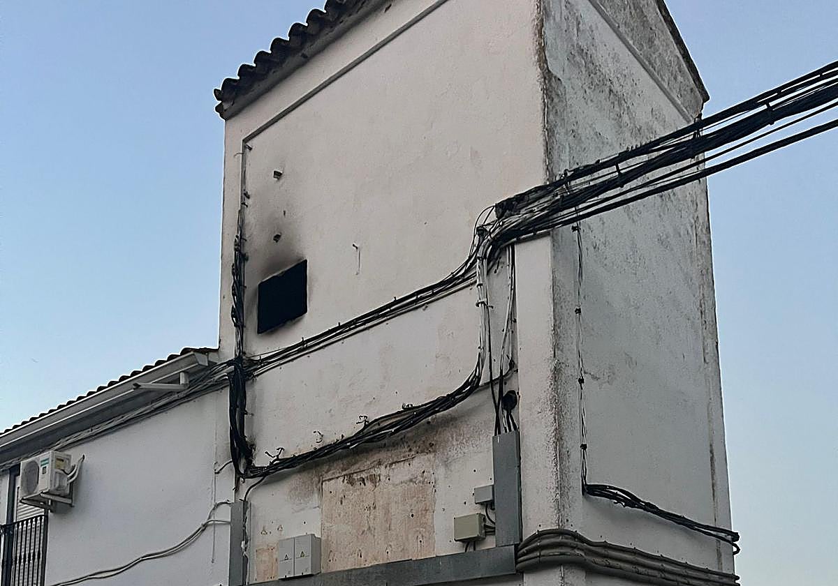 Avería en el centro de transformación de ENDESA.