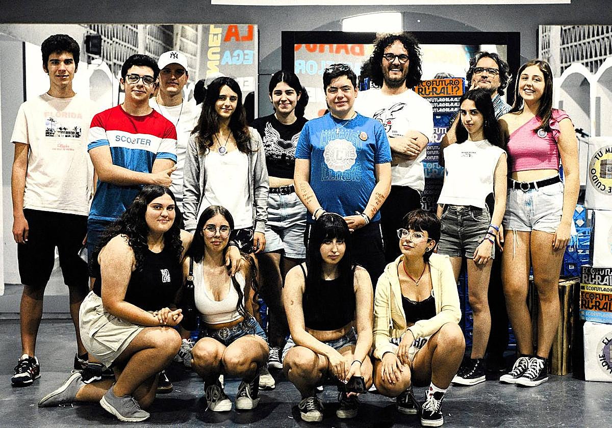 Jóvenes organizadores del proyecto ECOFUTURORURAL!?