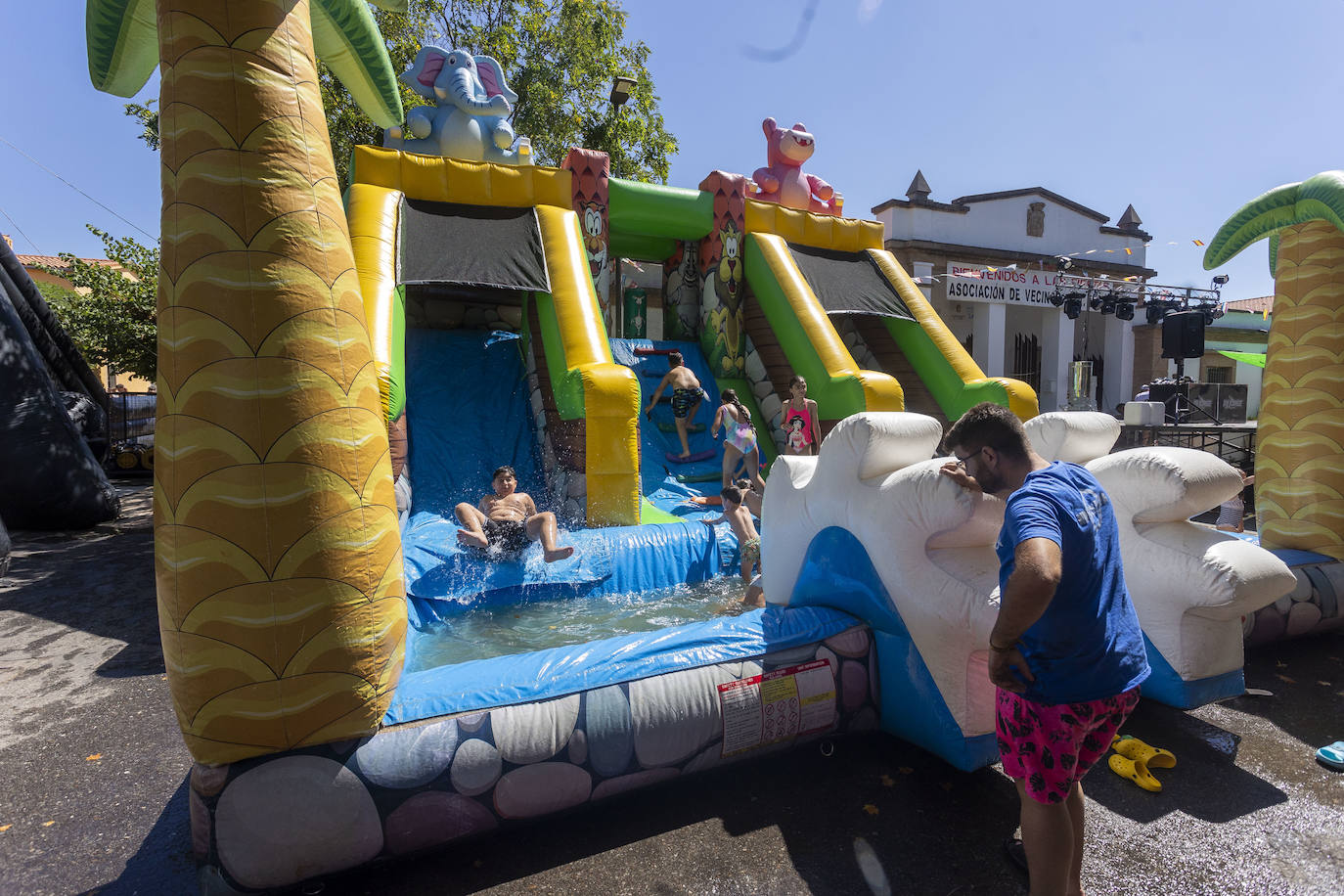 Imágenes de las fiestas del barrio de Santa Lucía, en Cáceres