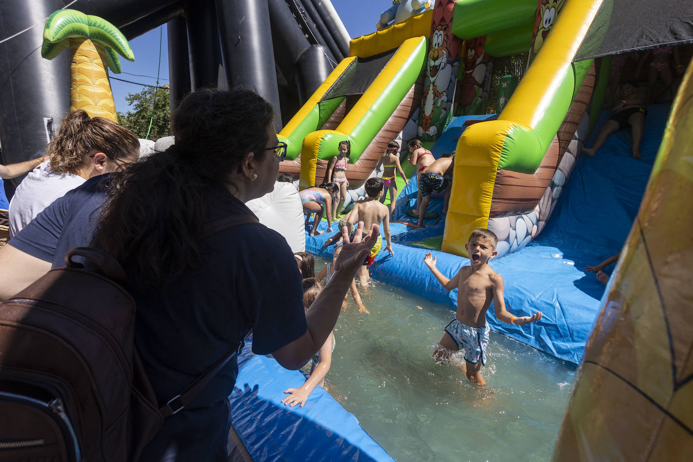 Imágenes de las fiestas del barrio de Santa Lucía, en Cáceres