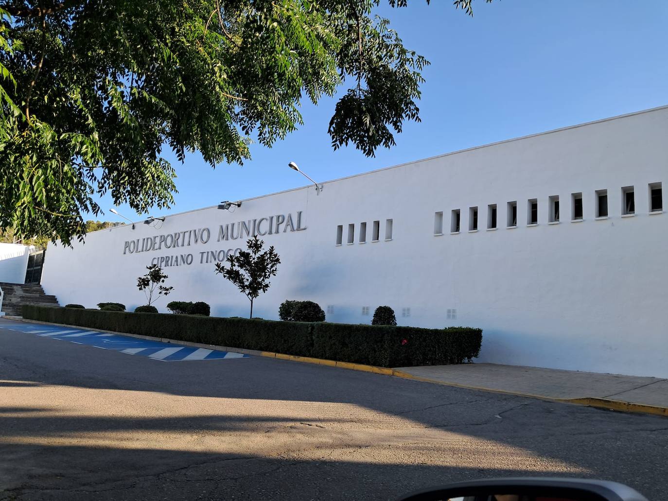 Piscina municipal de Los Santos de Maimona.