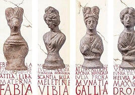 El Festival lleva la exposición 'Ellas hablan' sobre las mujeres romanas de Mérida a Irún