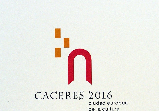 Logotipo de Cáceres 2016.