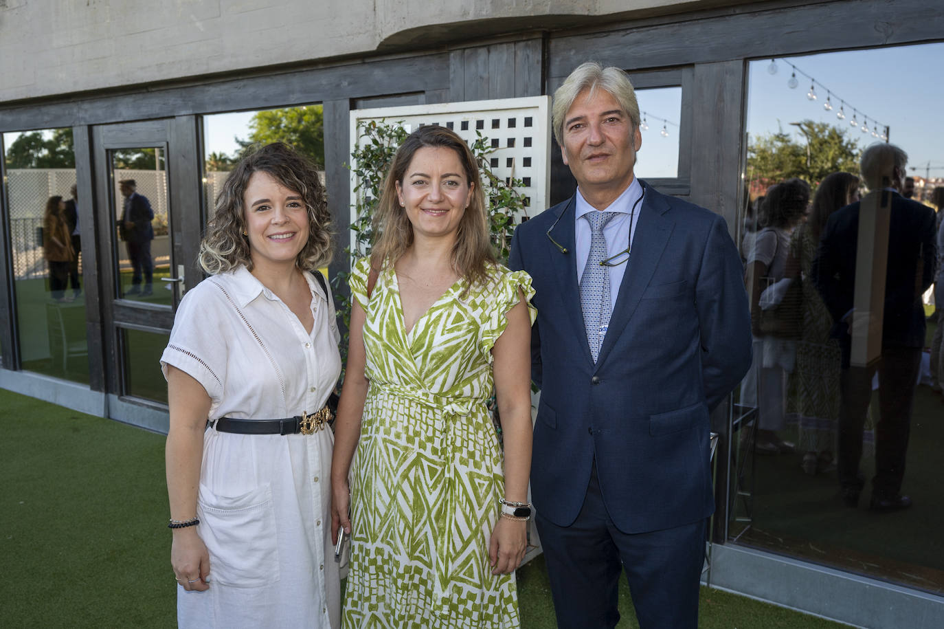 Beatriz Ferrera, María García y Santiago Carrasco.