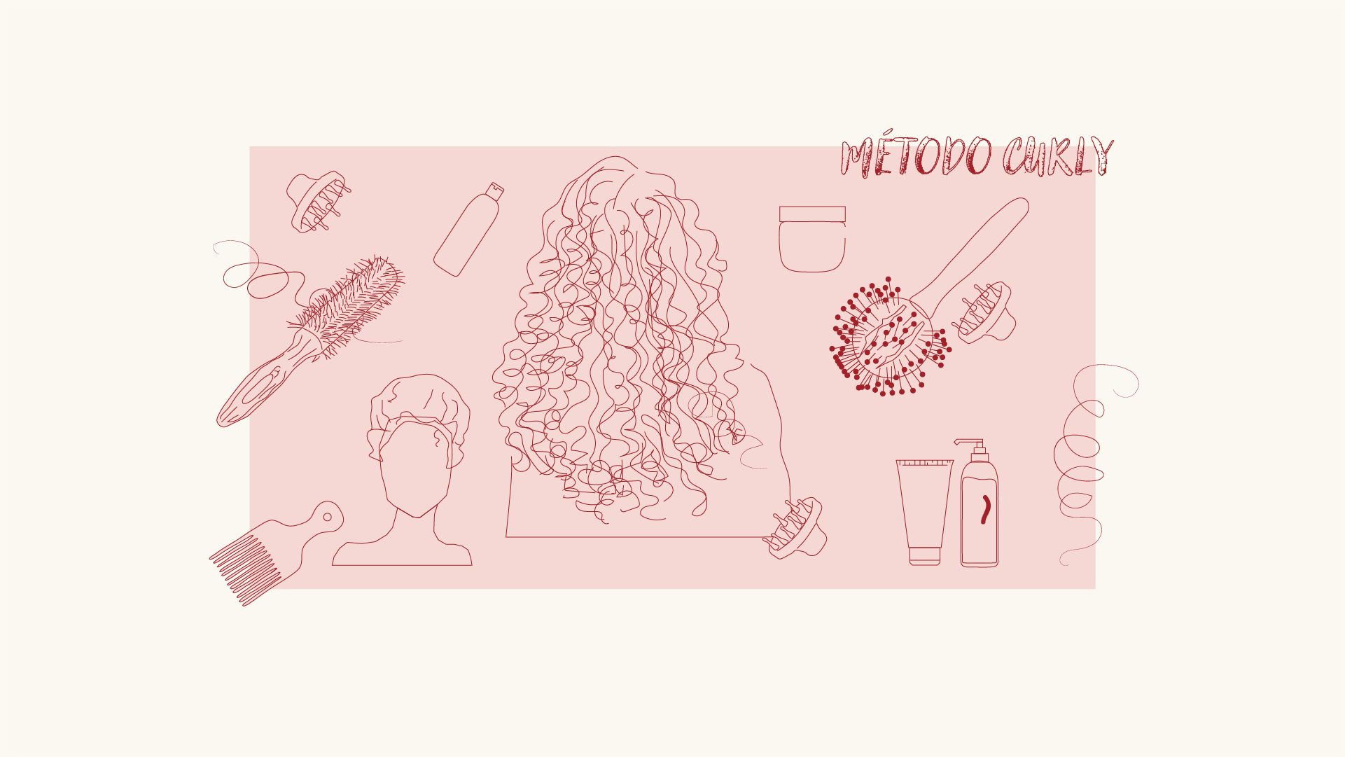 Pasos del método curly para conseguir el cabello rizado perfecto