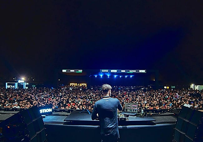 El extremeño Carlos Chaparro durante una sesión en Lima (Perú).