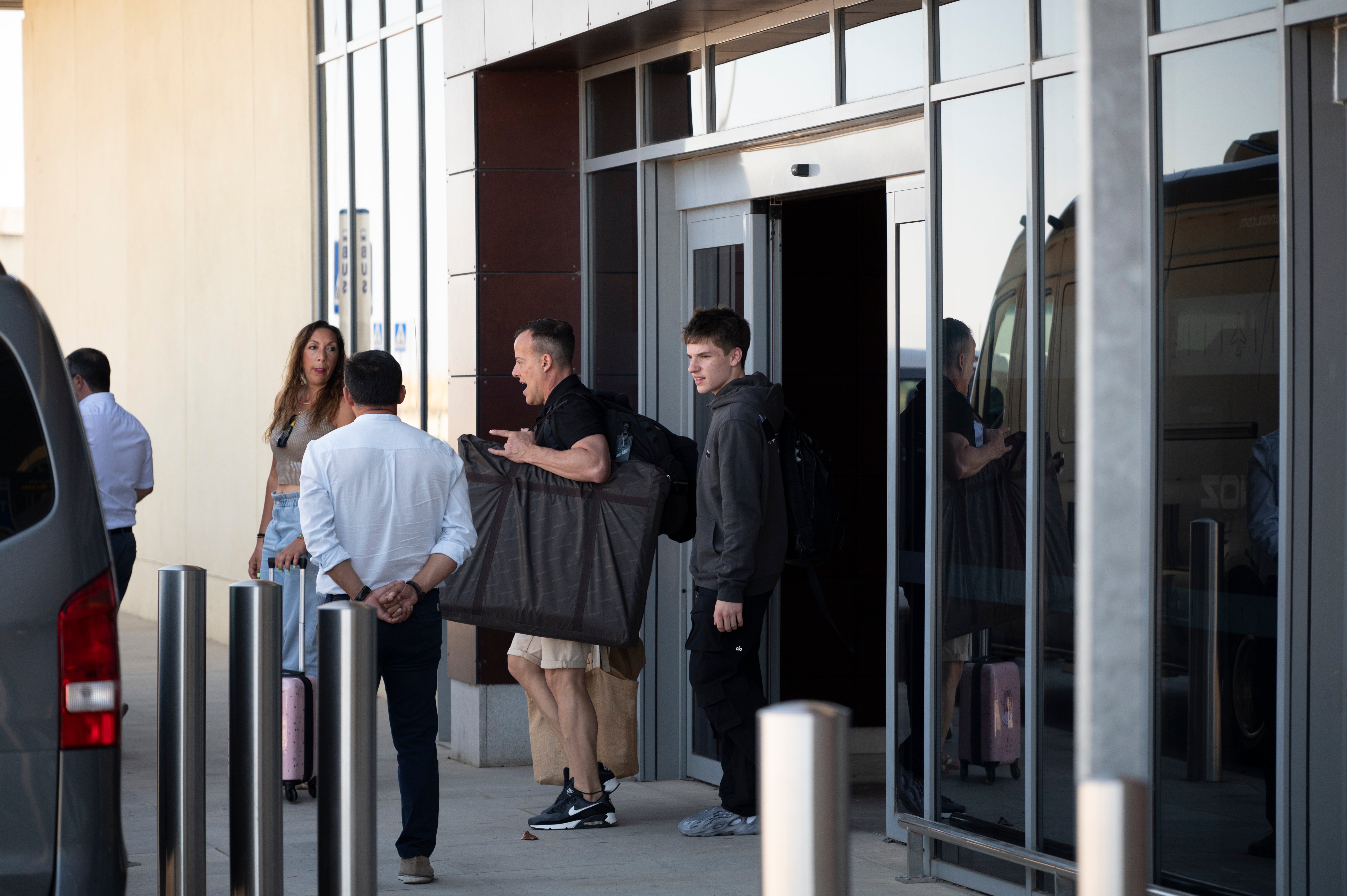 Así ha llegado Ricky Martin a Badajoz