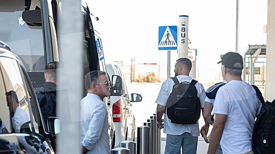 Así ha llegado Ricky Martin a Badajoz