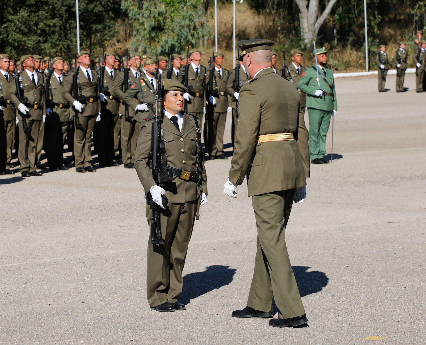 Las mejores imágenes de la jura de bandera en Cáceres (II)