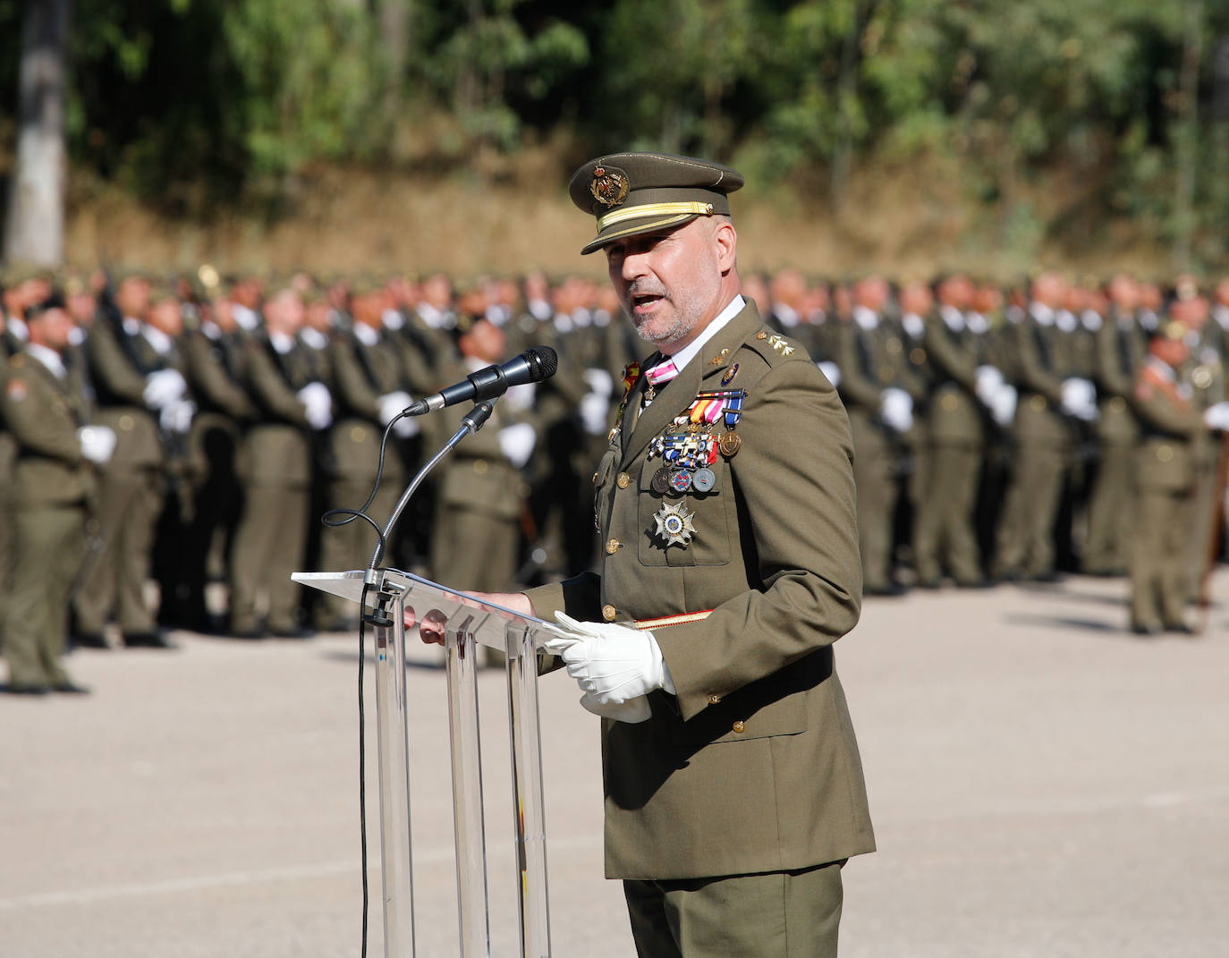 Las mejores imágenes de la jura de bandera en Cáceres (II)