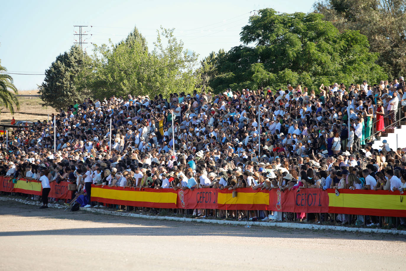 Las mejores imágenes de la jura de bandera en Cáceres (II)