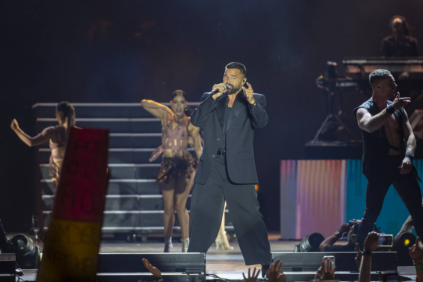 Las mejores imágenes del concierto de Ricky Martin en Badajoz (I)