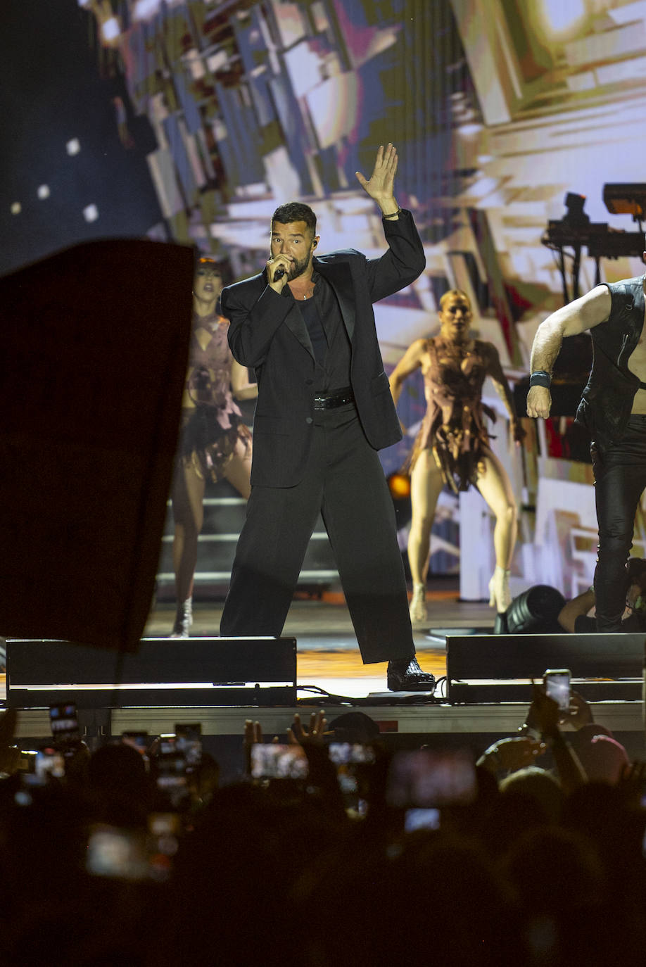 Las mejores imágenes del concierto de Ricky Martin en Badajoz (I)