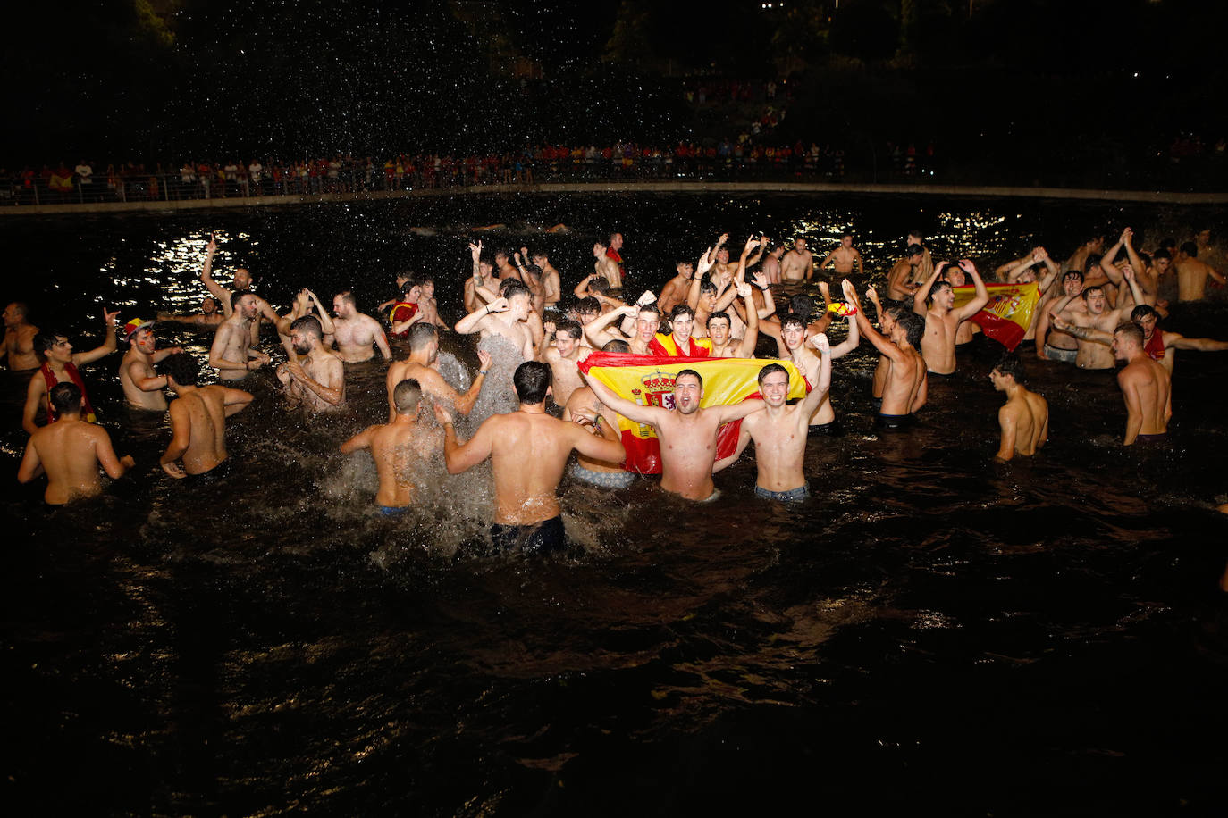 Celebración en el parque del Rodeo de Cáceres