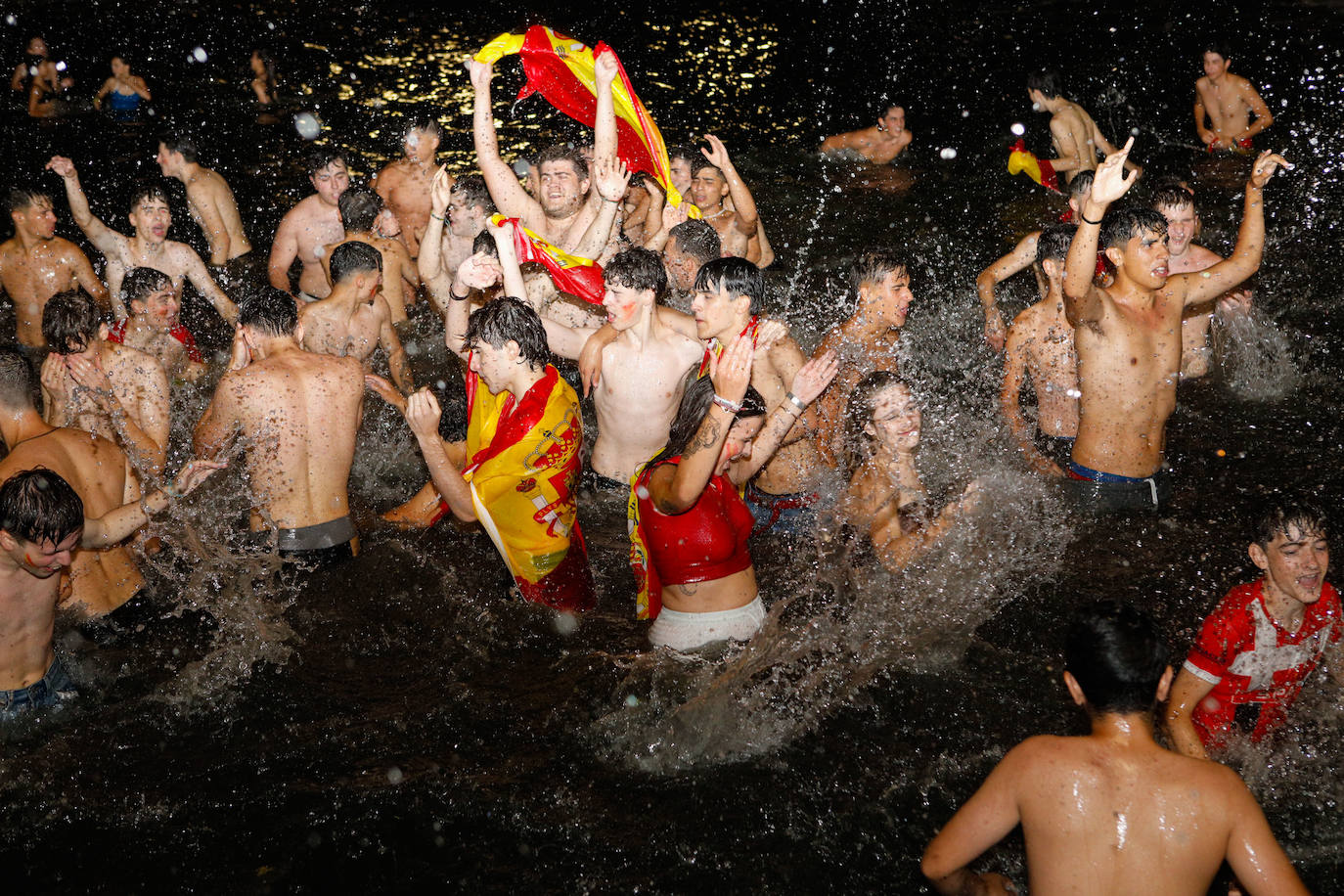 Celebración en el parque del Rodeo de Cáceres