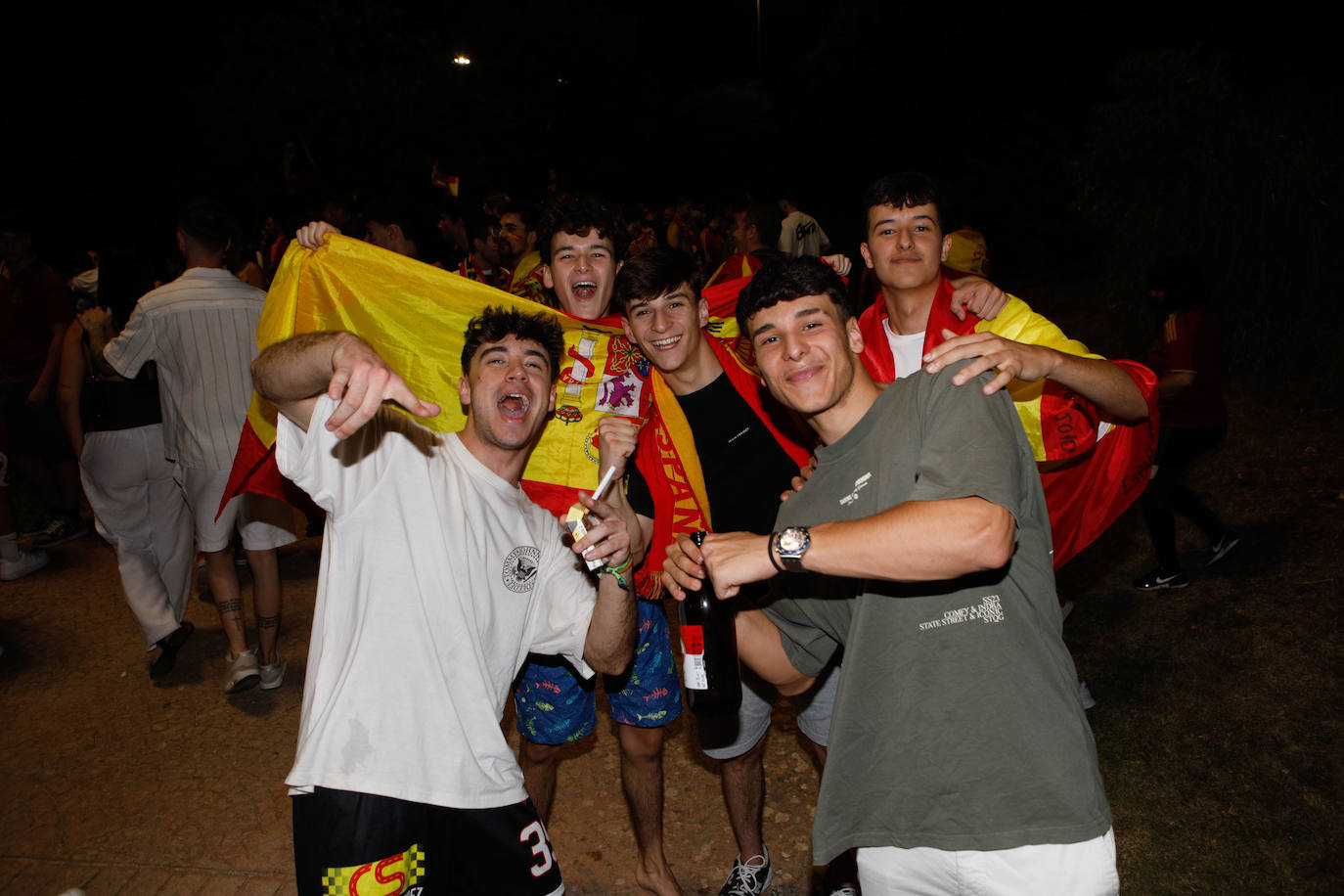 Celebración en el parque del Rodeo de Cáceres