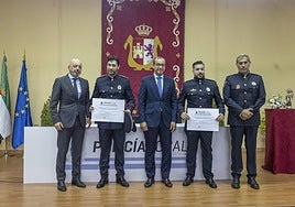 Así ha sido la entrega de distinciones a la Policía Local del Cáceres
