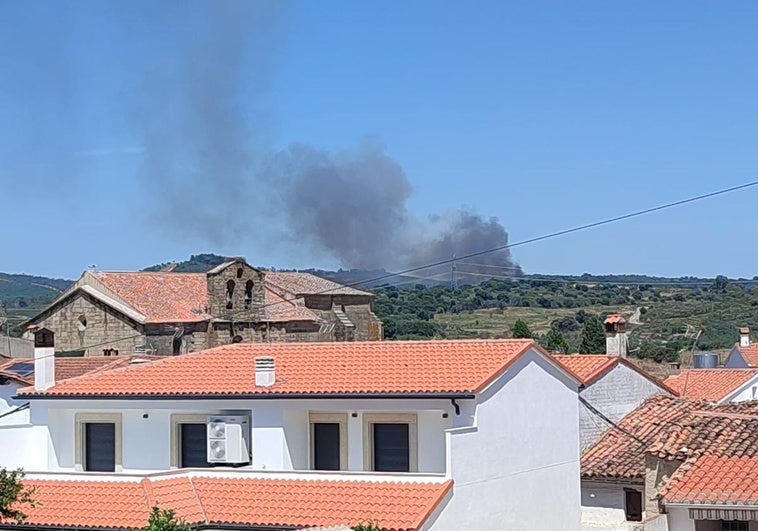 Imagen y vídeo del incendio.