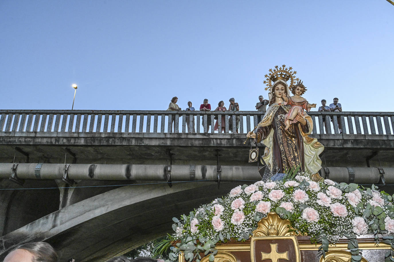 Así han celebrado Badajoz y Cáceres la procesión de la Virgen del Carmen