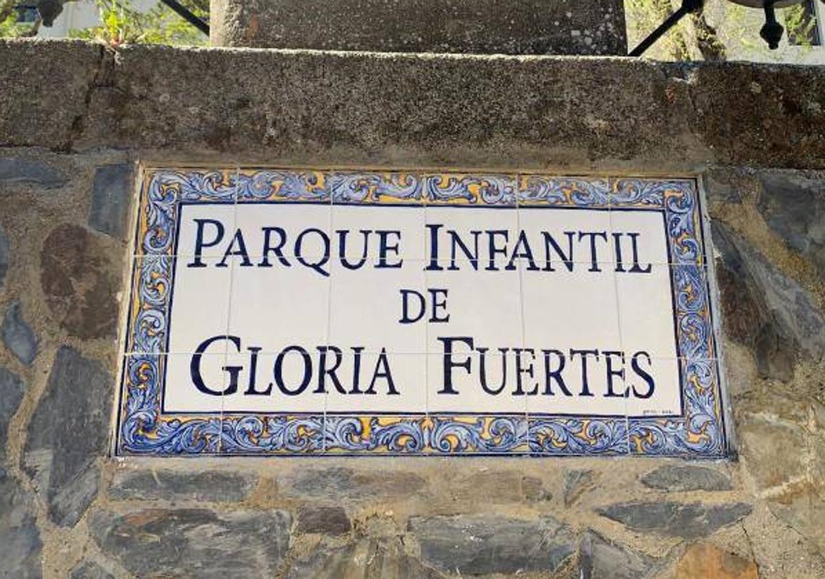 Parque de Gloria Fuertes.