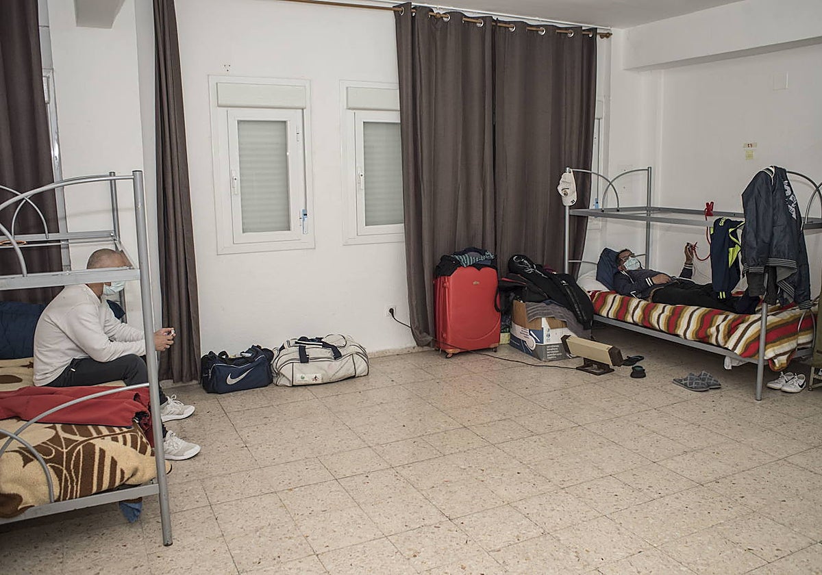 Instalaciones del refugio.