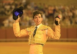 Jorge Hurtado, el finalista extremeño en la Real Maestranza.